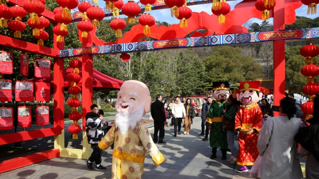 視頻 | 狼山國家森林公園龍年新春佳節人氣旺