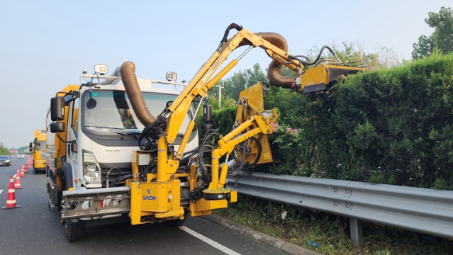 養護效率提升18倍！江蘇賽歐智能科技首創交通道路綠化養護神器訂單爆滿